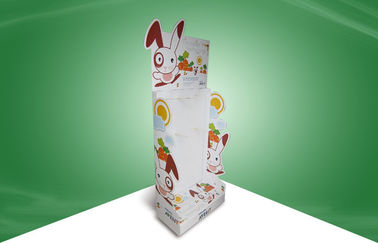 Cute & Funny Cardboard Point Of Sale Display Stands with Varnishing or Calendaring