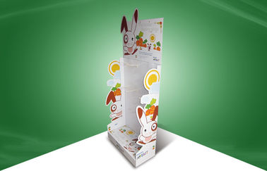 Cute & Funny Cardboard Point Of Sale Display Stands with Varnishing or Calendaring