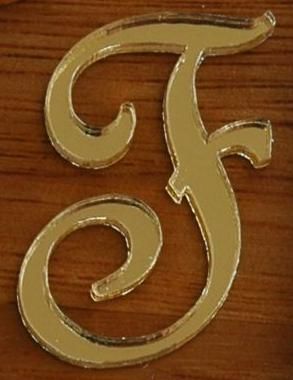 F Shape Acrylic Laser Cutter With Customer's Logo