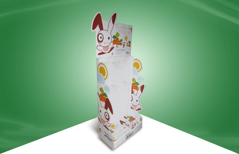 Cute & Funny Cardboard Point Of Sale Display Stands with Varnishing or Calendaring
