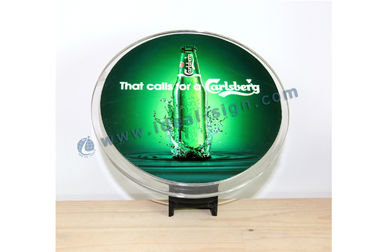 아크릴 Budweiser 막대기 정상 병따개는을 가진 전시 관례를 불이 켜집니다