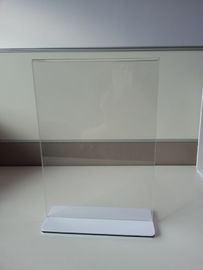 대중음식점 명확한 아크릴 표시 홀더 메뉴 대 플렉시 유리 상표 홀더
